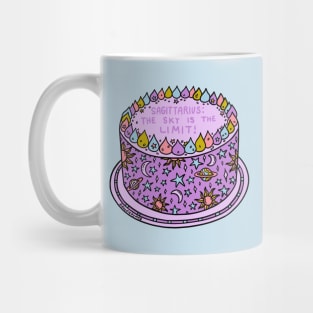 Sagittarius Cake Mug